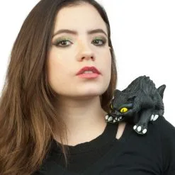 Schulter-Clip Schwarze Katze