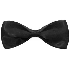 Schwarze Satinfliege -Kostümzubehör Verkaufsladen schwarze fliege aus satin schwarze fliege kostuem zubehoer 22938 006