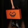 Creepy Pumpkin Vintage Koffer Orange -Kostümzubehör Verkaufsladen spooky pumpkin vintage koffer orange liverly ghosts haunted hallows vintage trunk halloween merchandise und geschenke 54188 4