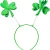 St. Patricks Day Kleeblatt Haarreif -Kostümzubehör Verkaufsladen st patricks day haarreif mit kleeblatt gluecksbringer haarschmuck irischer feiertag kopfschmuck 29862
