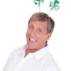 St. Patricks Day Kleeblatt Haarreif -Kostümzubehör Verkaufsladen st patricks day haarreif mit kleeblatt gluecksbringer haarschmuck irischer feiertag kopfschmuck 29862 3