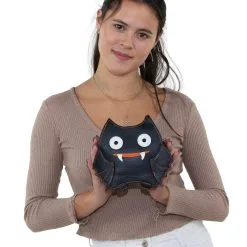 Niedliche Fledermaus Umhängetasche -Kostümzubehör Verkaufsladen suesse fledermaus umhaengetasche cute bat shoulder bag halloween zubehoer gothic accessoire 54516 6