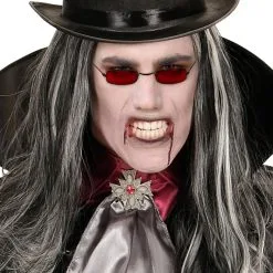 Vampir Brille 6 Vampir Brille -Kostümzubehör Verkaufsladen vampirbrille darcula brille vampire glasses faschingsbrille halloweenbrille 36996 02