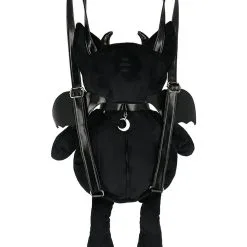 Violet Dämonia Katzen Rucksack Aus Plüsch -Kostümzubehör Verkaufsladen violet daemonia katzen pluesch rucksack violet demonic kitty plush backpack gothic merchandise 50584 03
